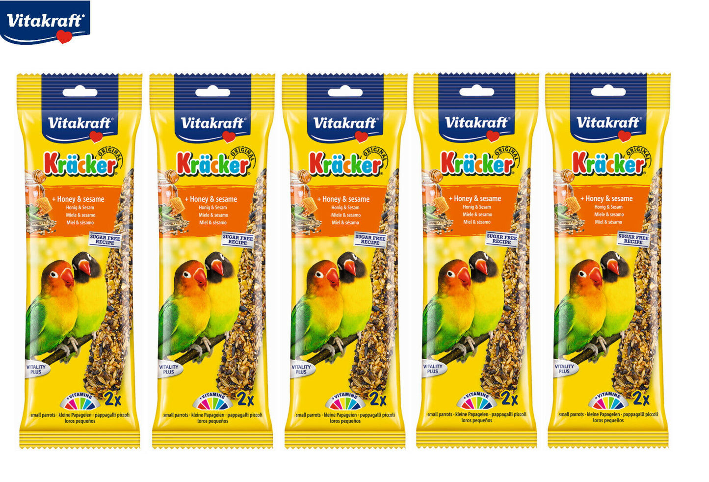 Vitakraft Lovebird Sticks Honey & Sesame 2pcs