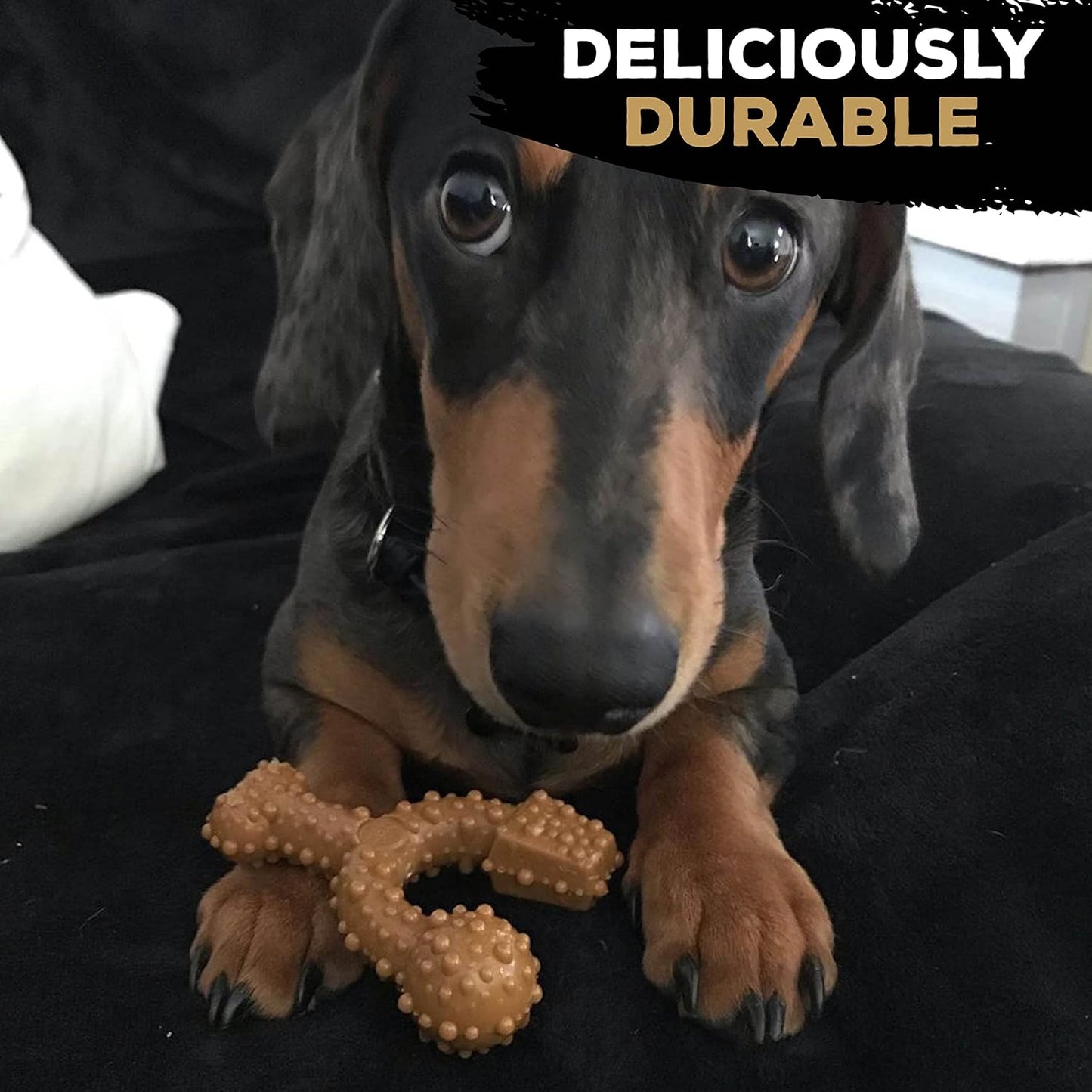 Tastybone Toy Trio Bone Peanut Butter