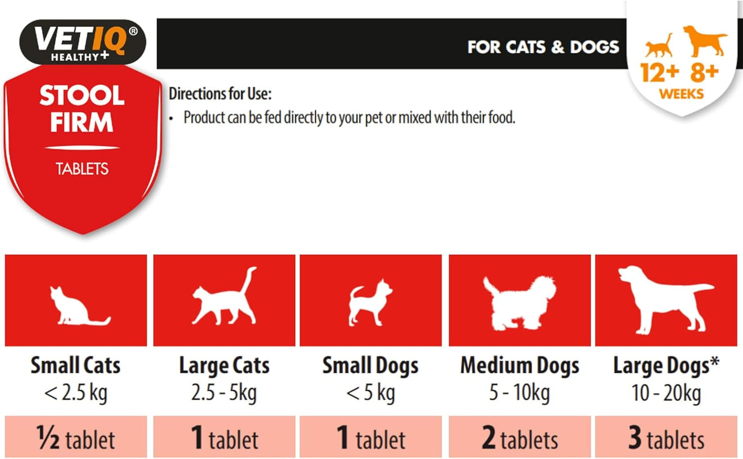 VetIQ Stool Firm 45 Tablets