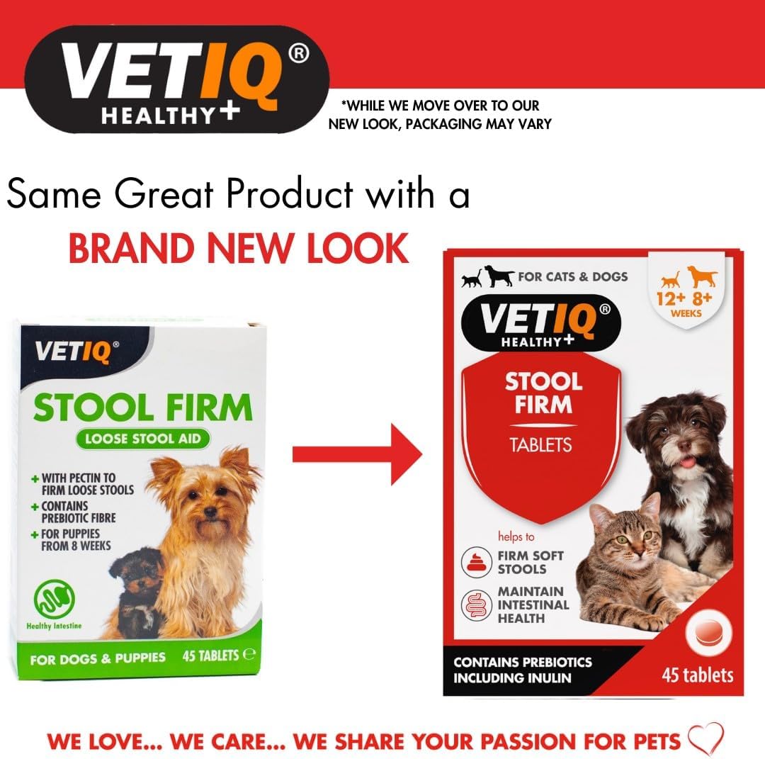 VetIQ Stool Firm 45 Tablets