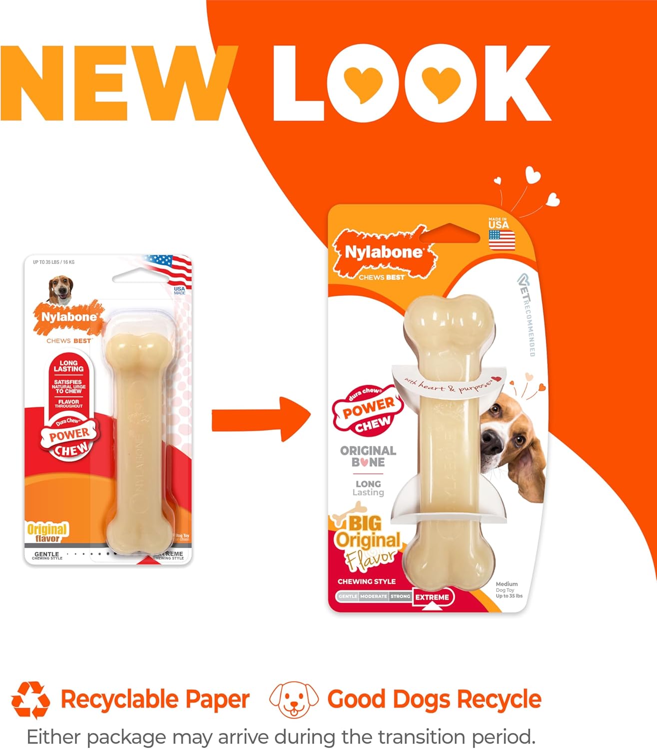 Nylabone Dura Chew Wolf Original