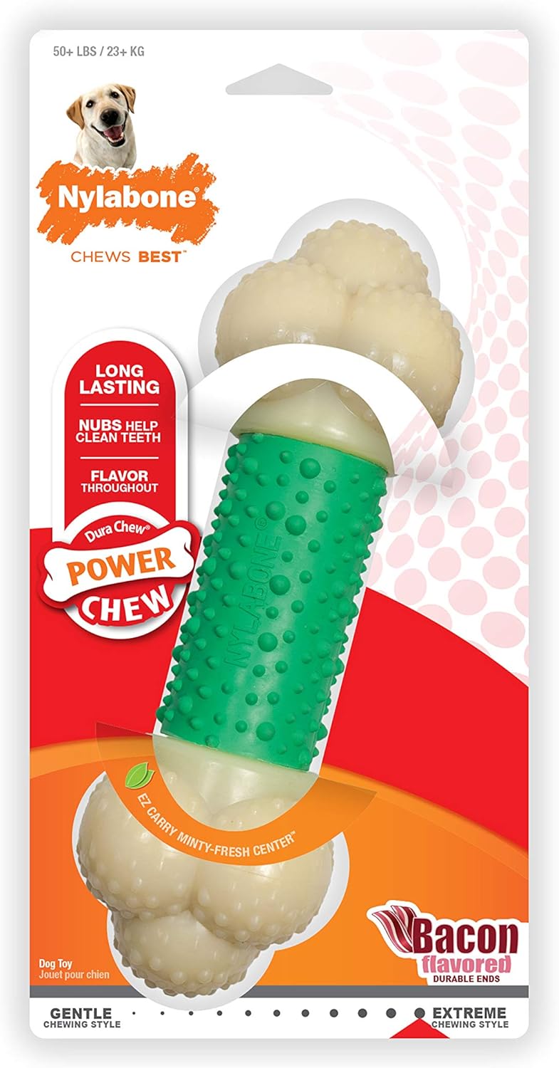 Nylabone Double Action Bacon X Large
