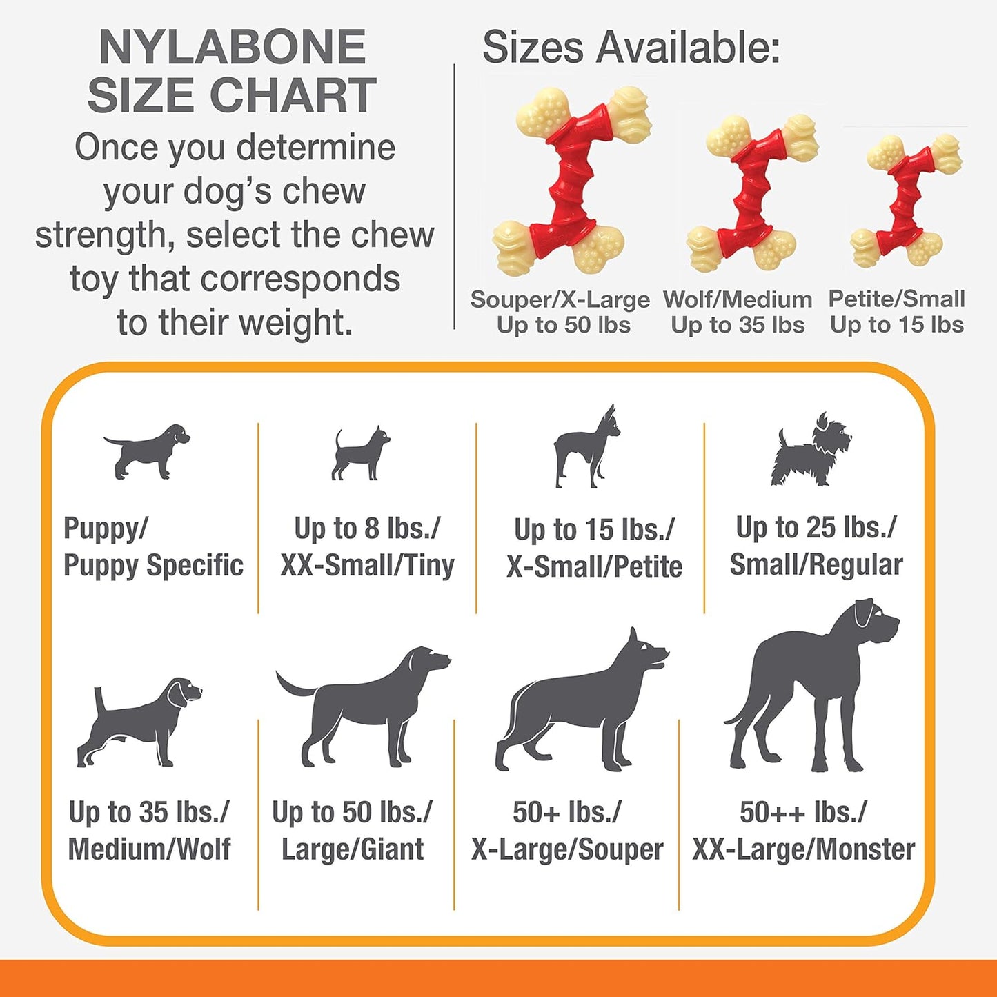 Nylabone Extreme Double Bone Bacon X Small