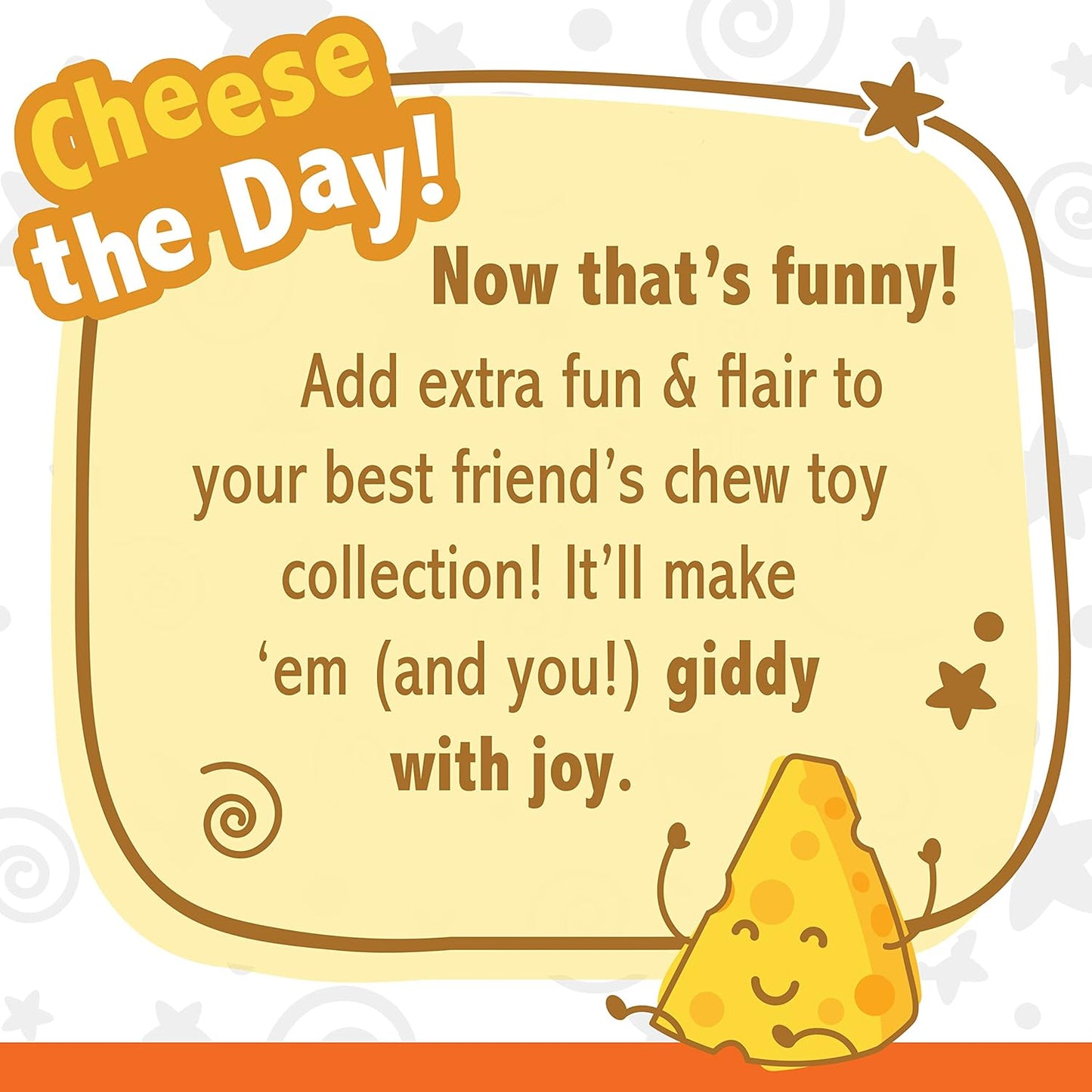 Nylabone Cheese Bone Medium