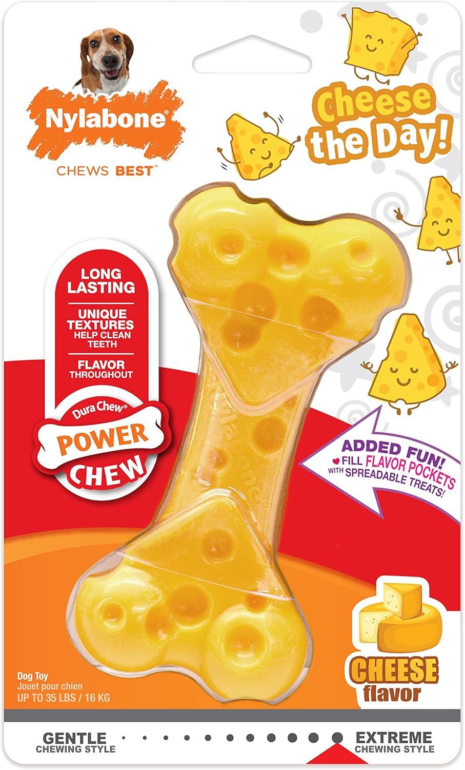 Nylabone Cheese Bone Medium