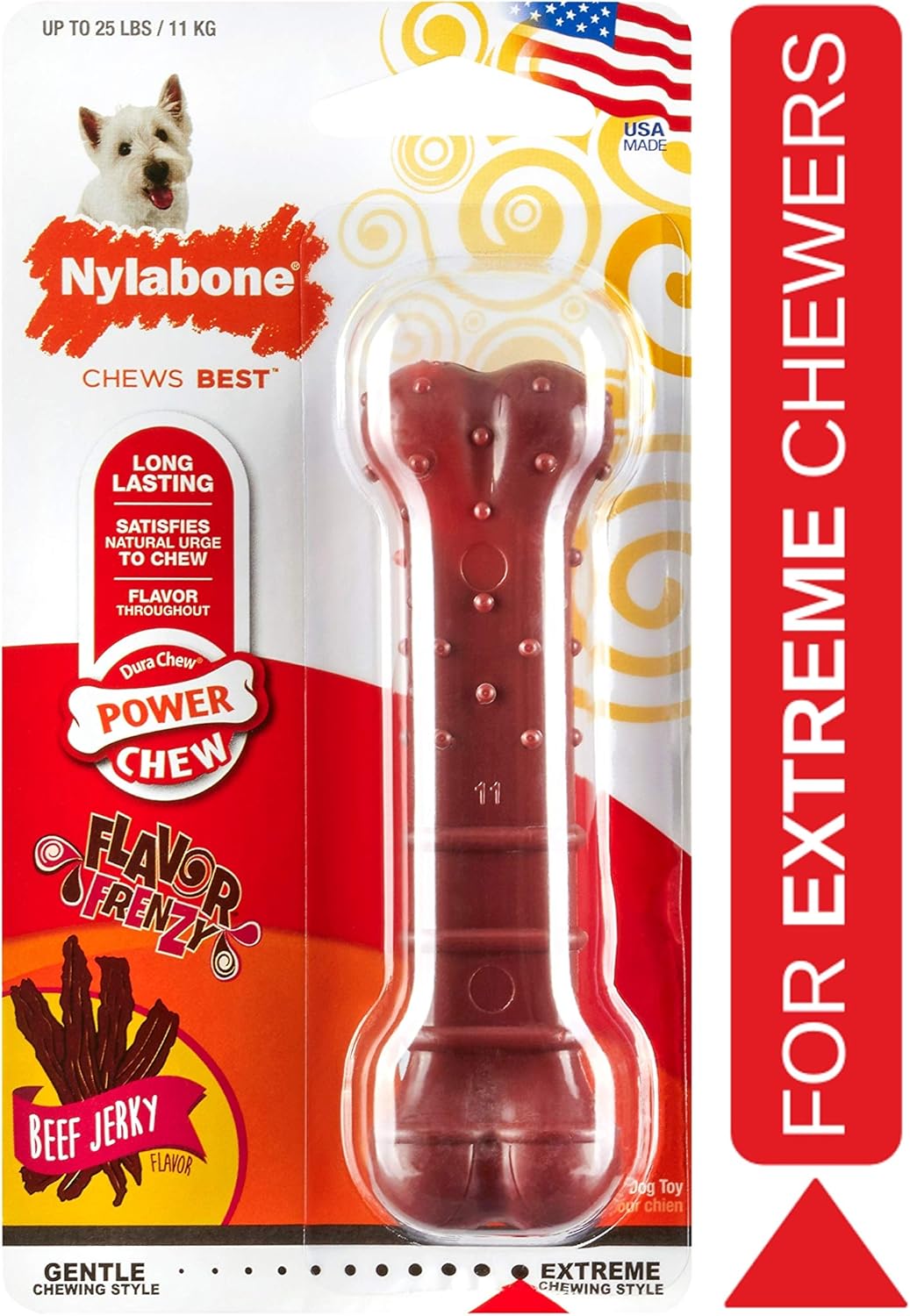 Nylabone Beef Jerky Regular