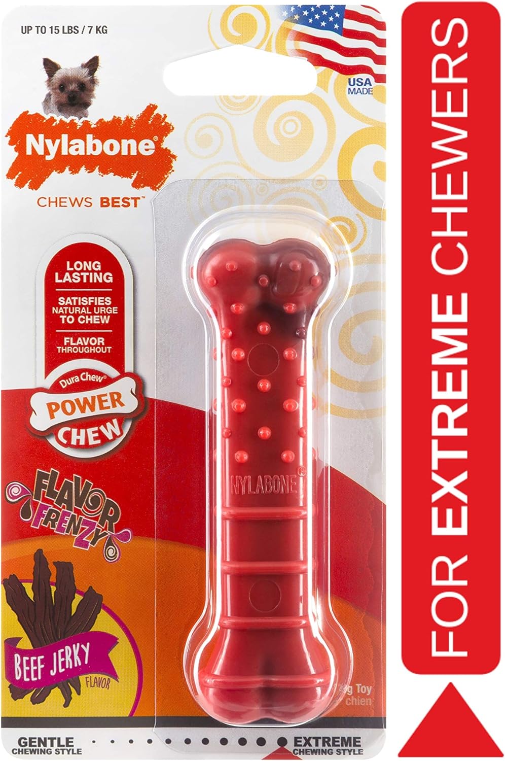 Nylabone Beef Jerky Petite