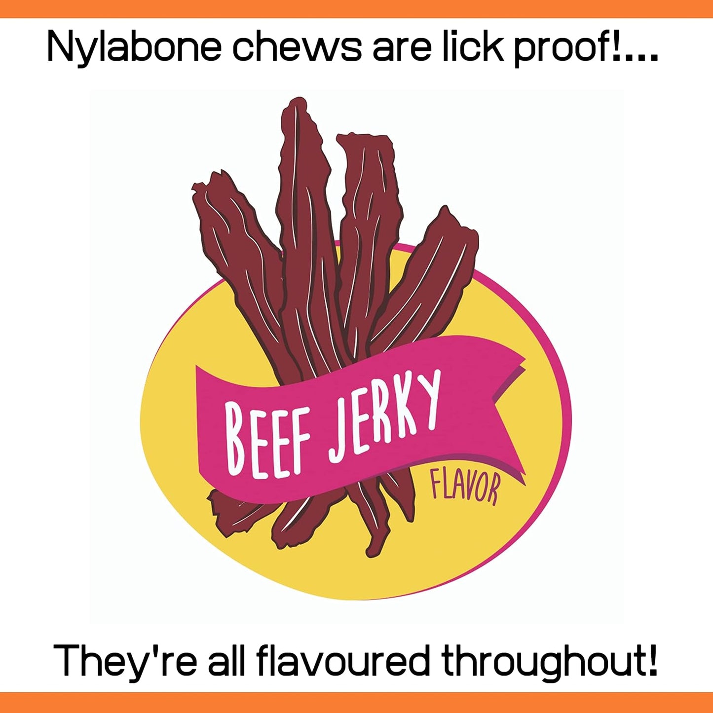 Nylabone Beef Jerky Petite