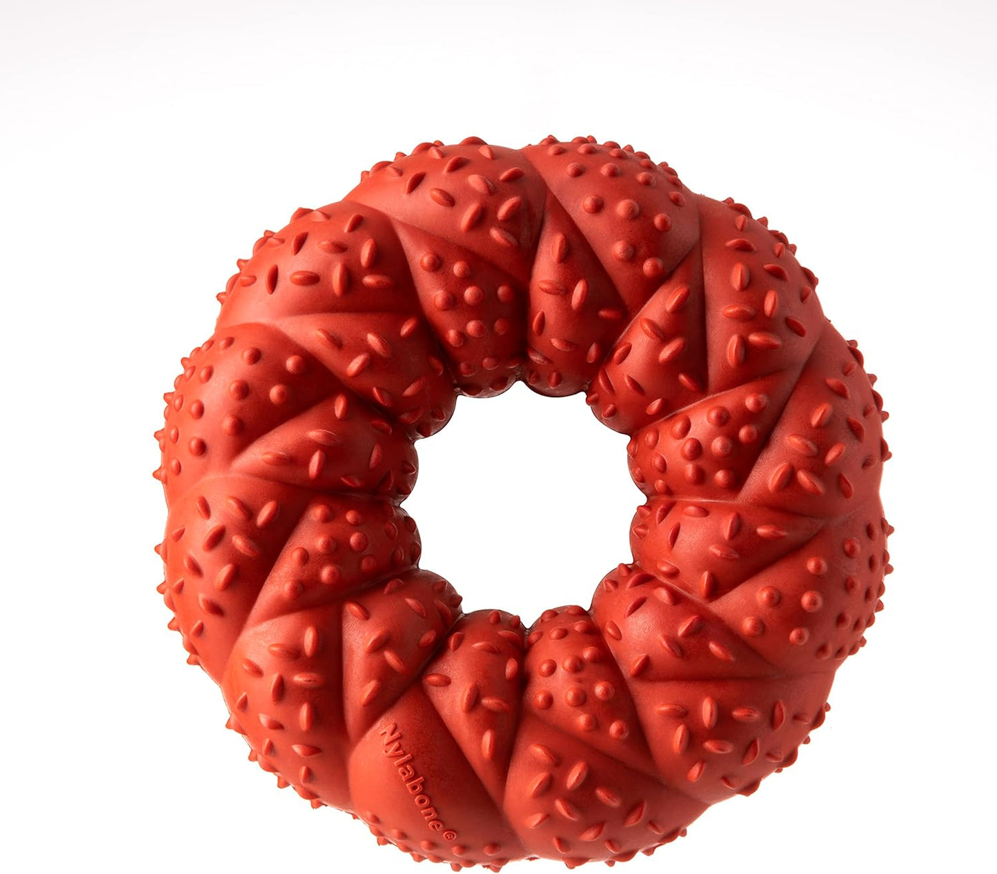 Nylabone Braided Rubber Ring Beef Medium