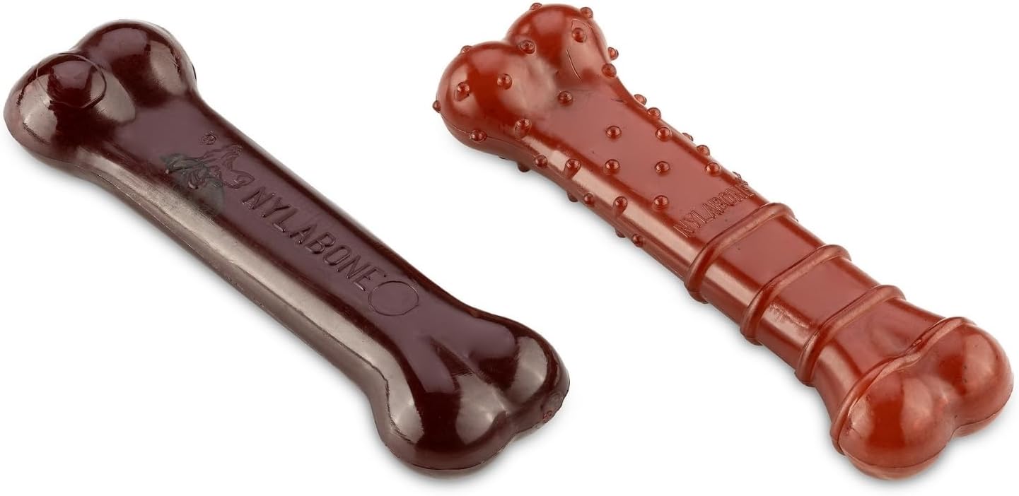 Nylabone Extreme Chew Basted Bone Twin Pack Small