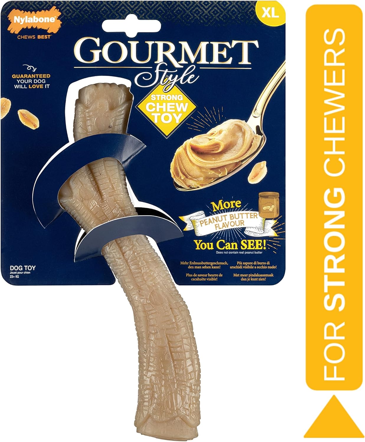 Nylabone Gourmet Stick X Large Peanut Butter