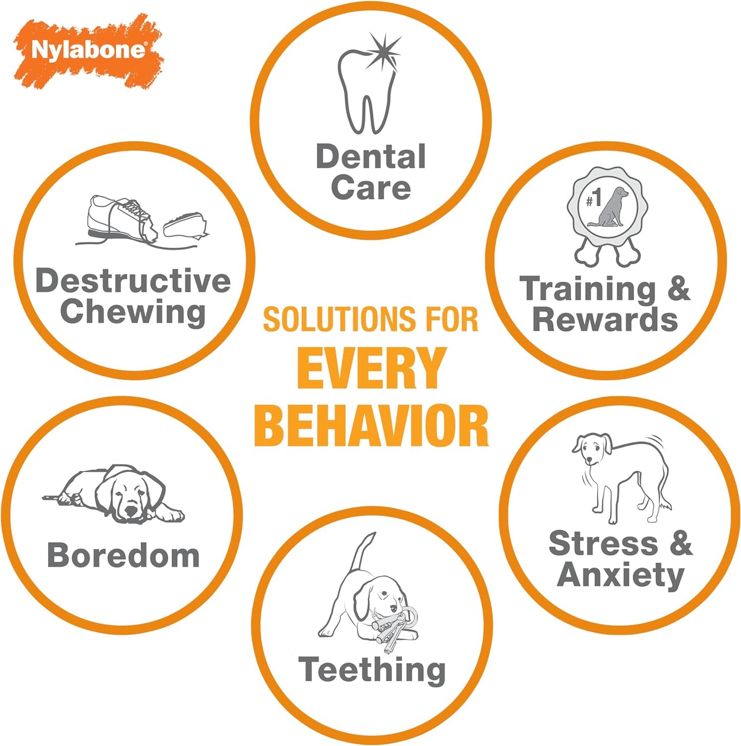 Nylabone Dura Chew Wishbone Medium