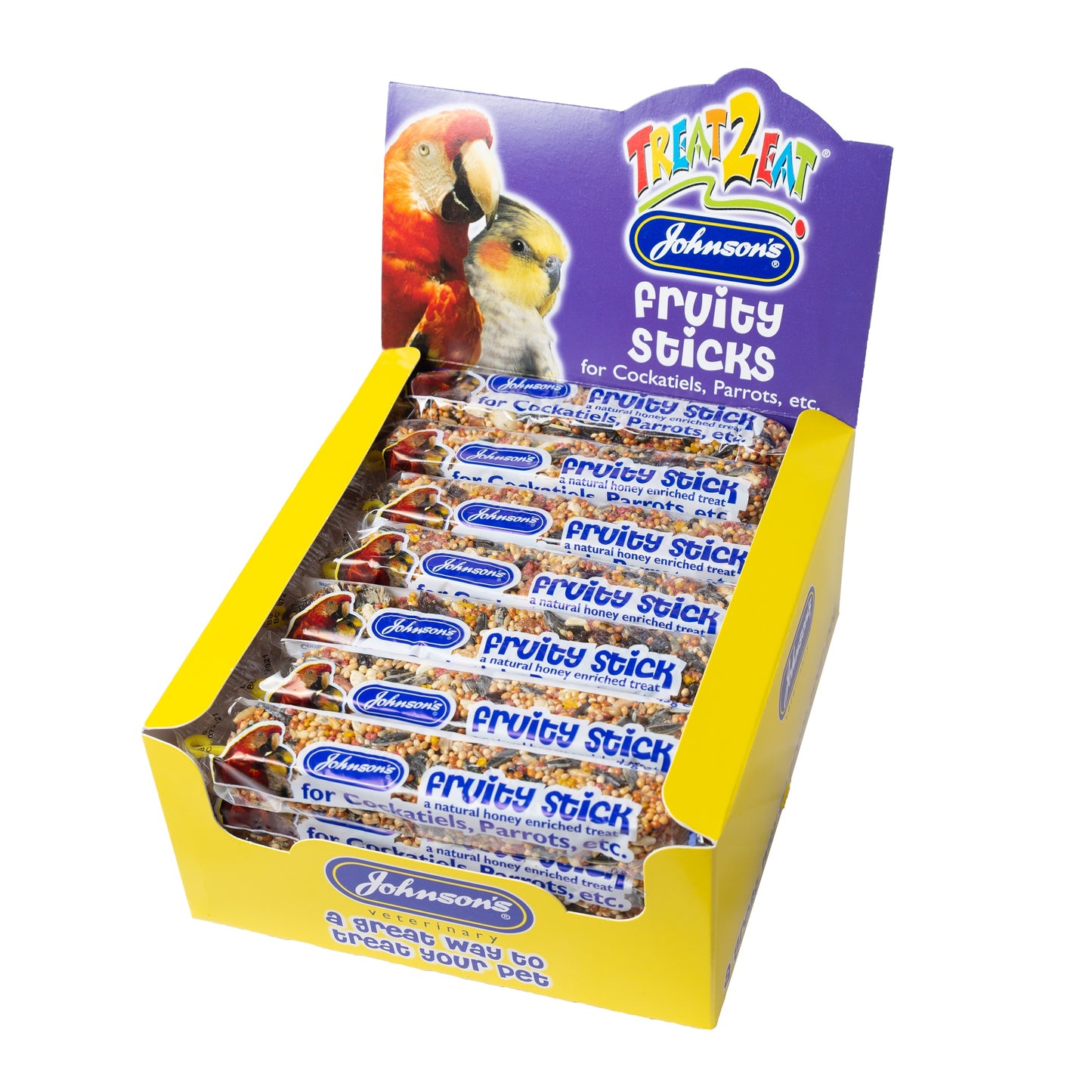 Johnson's Veterinary Cockatiel Fruity Stick