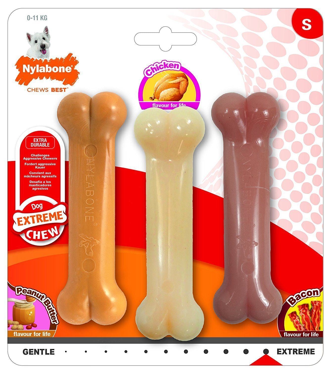 Nylabone Extreme Triple Value Pack Small Dog