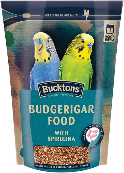 Bucktons Budgie Seed 500g