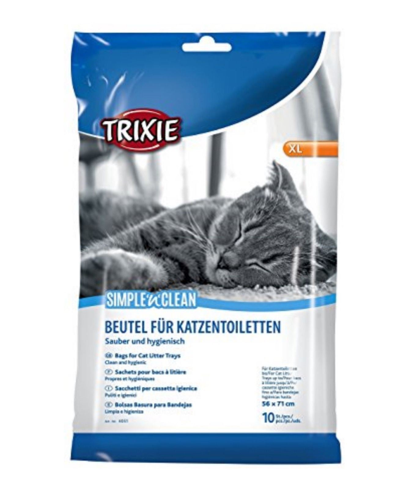 Trixie Cat Litter Tray Liners Extra Large 56 x 71 Cm 10pcs