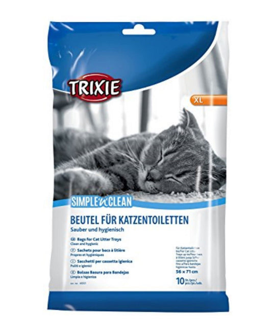 Trixie Cat Litter Tray Liners Extra Large 56 x 71 Cm 10pcs