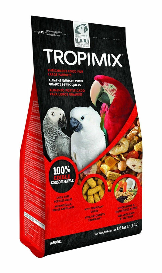 Hari Tropimix Large Parrots 1.8kg (4lb)