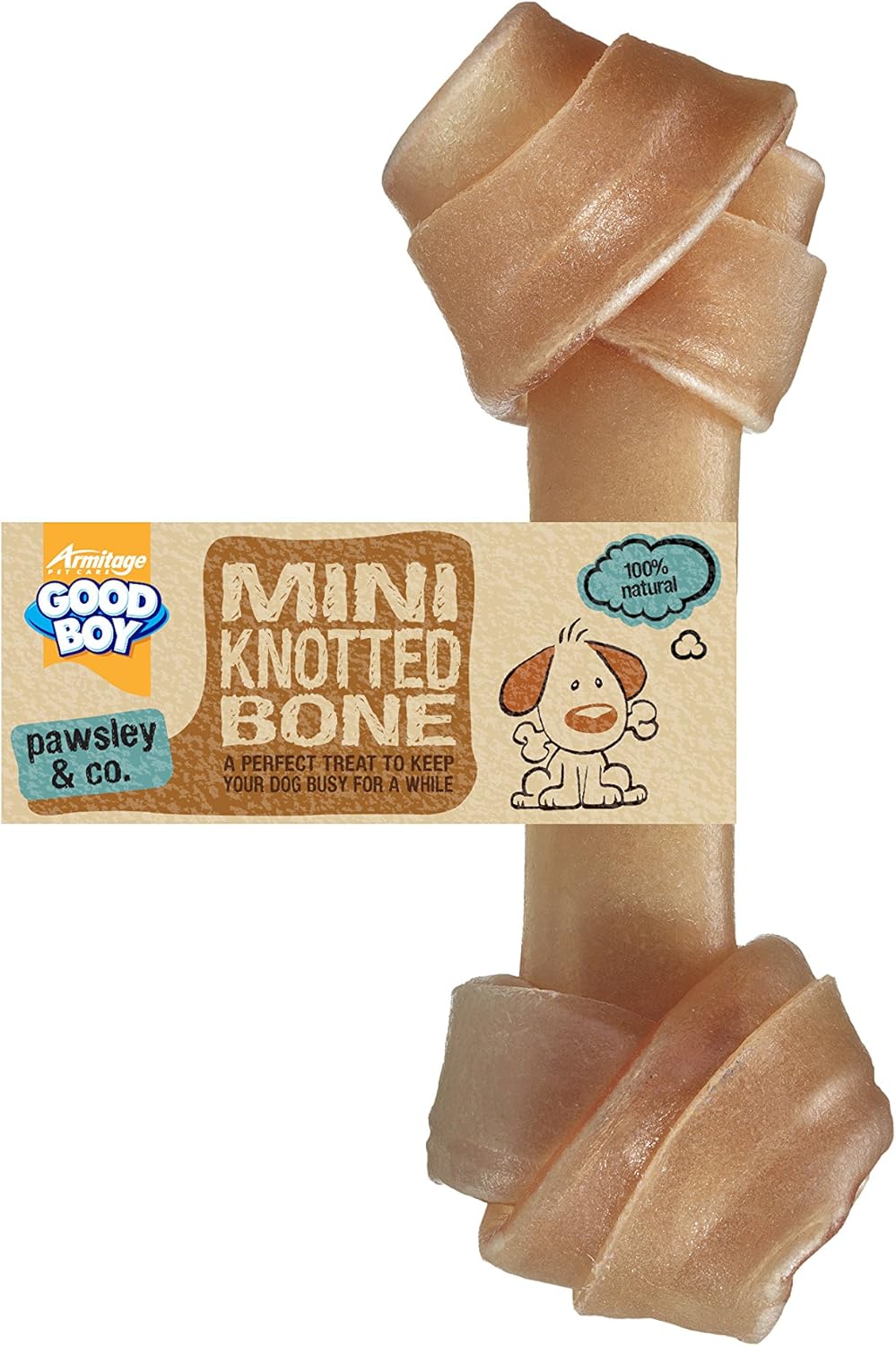 Good Boy Mini Knotted Bones 4" 15 Pack