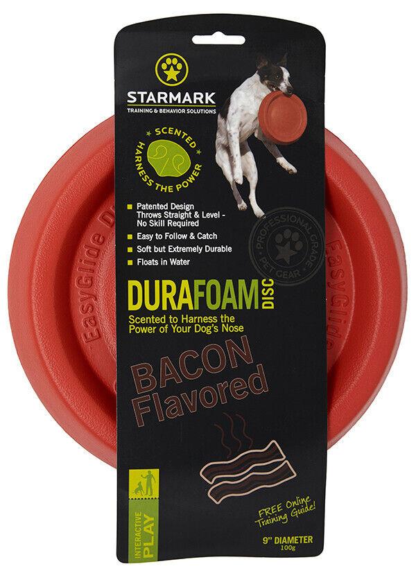 Starmark Durafoam Disc Bacon Scented 9"