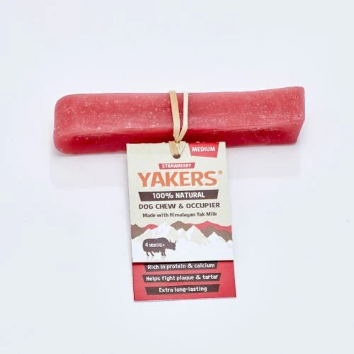 Yakers Strawberry Chew Medium