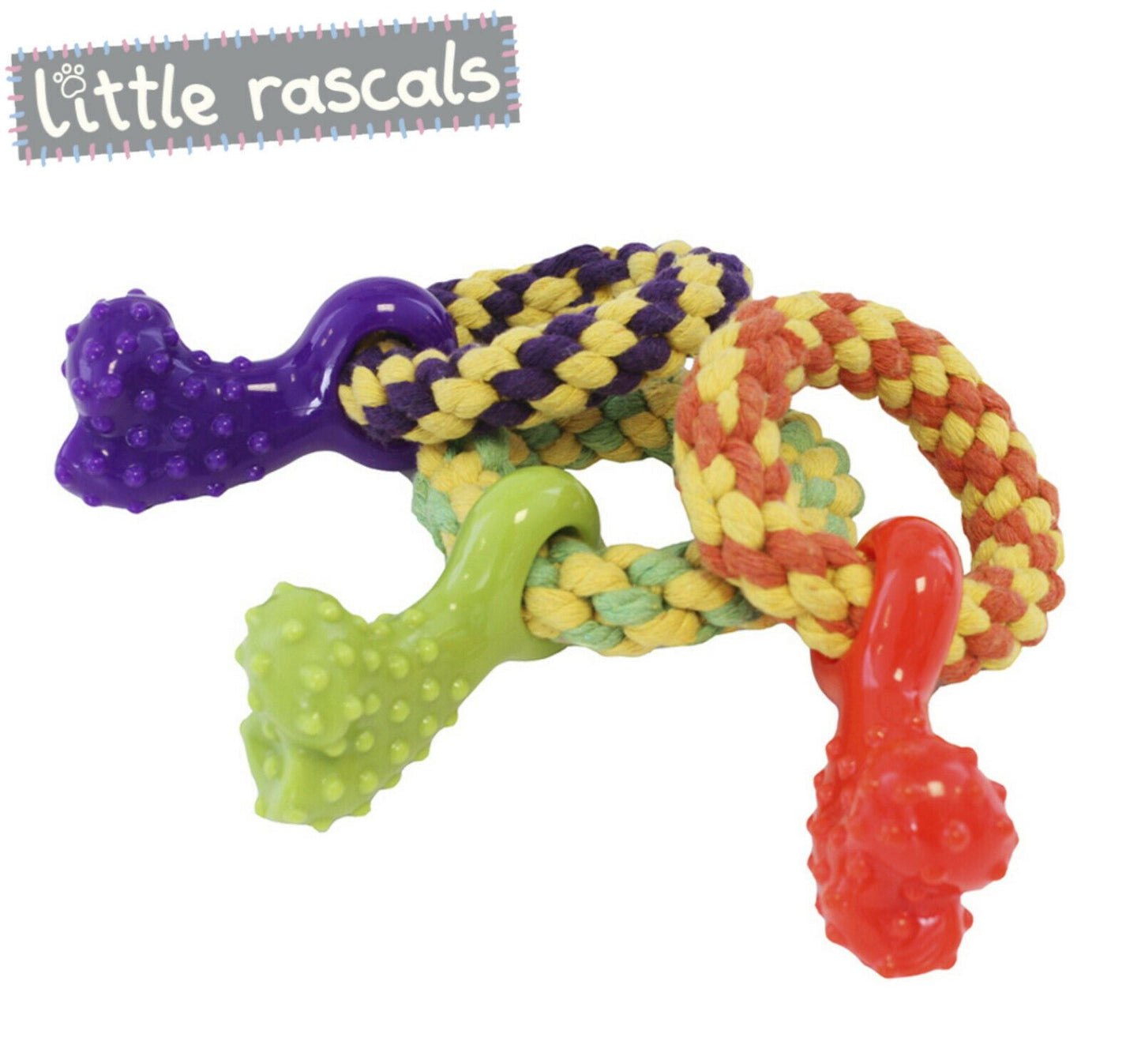 Little Rascals Teething Rope Ring