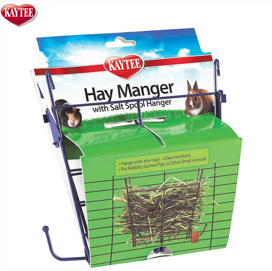 Kaytee Hay Manger With Salt Hanger