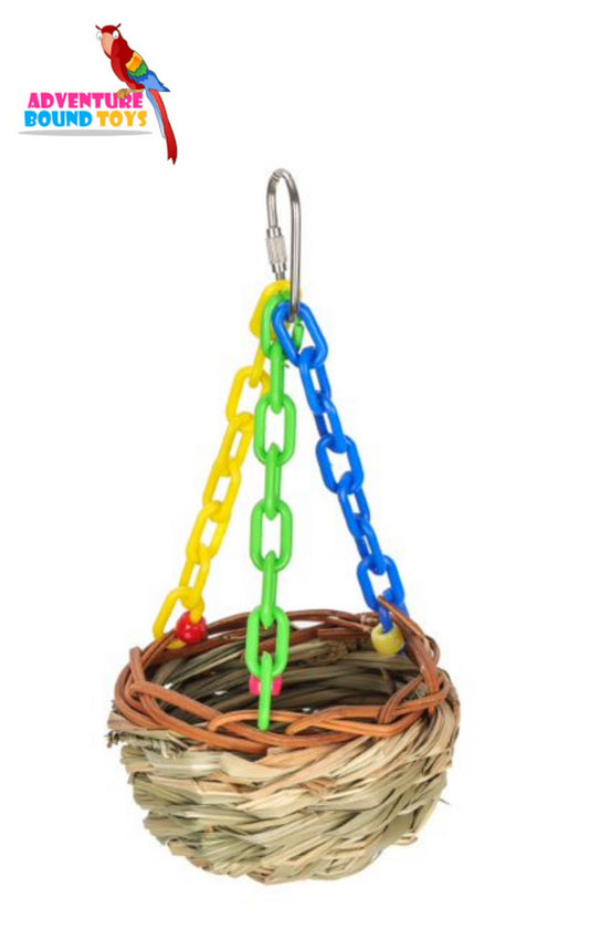 Adventure Bound Hanging Bird Treat Basket