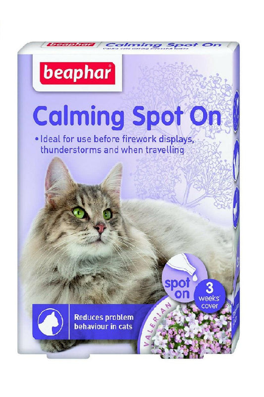 Beaphar Cat Calming Spot On 3 Weeks Cover