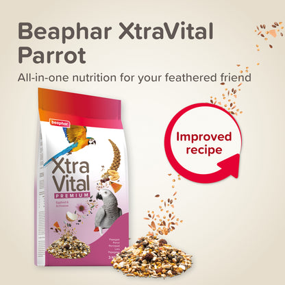 Beaphar Xtra Vital Parrot 3kg Bag