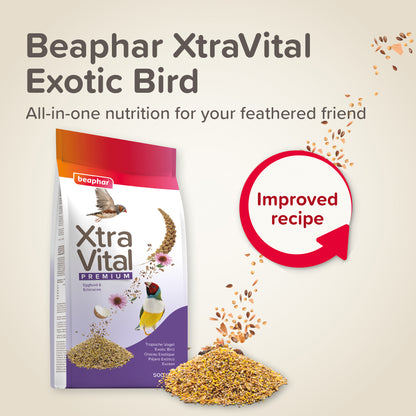 Beaphar Xtra Vital Premium Tropical Finch Seed 500g