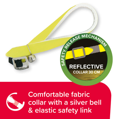 Beaphar Reflective Yellow Cat Flea Collar