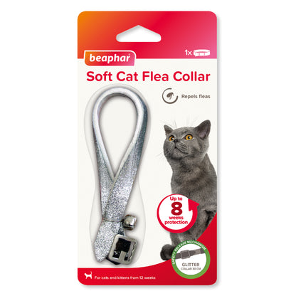 Beaphar Glitter Cat Flea Collar Assorted Colours