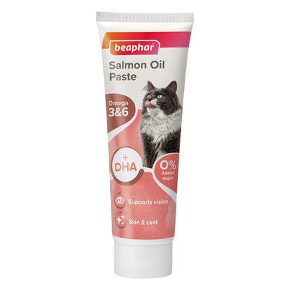 Beaphar Salmon Oil Paste For Cats 100g