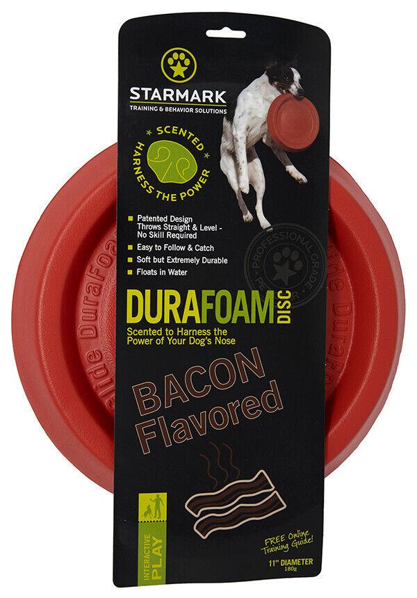 Starmark Durafoam Disc Bacon Scented 11"