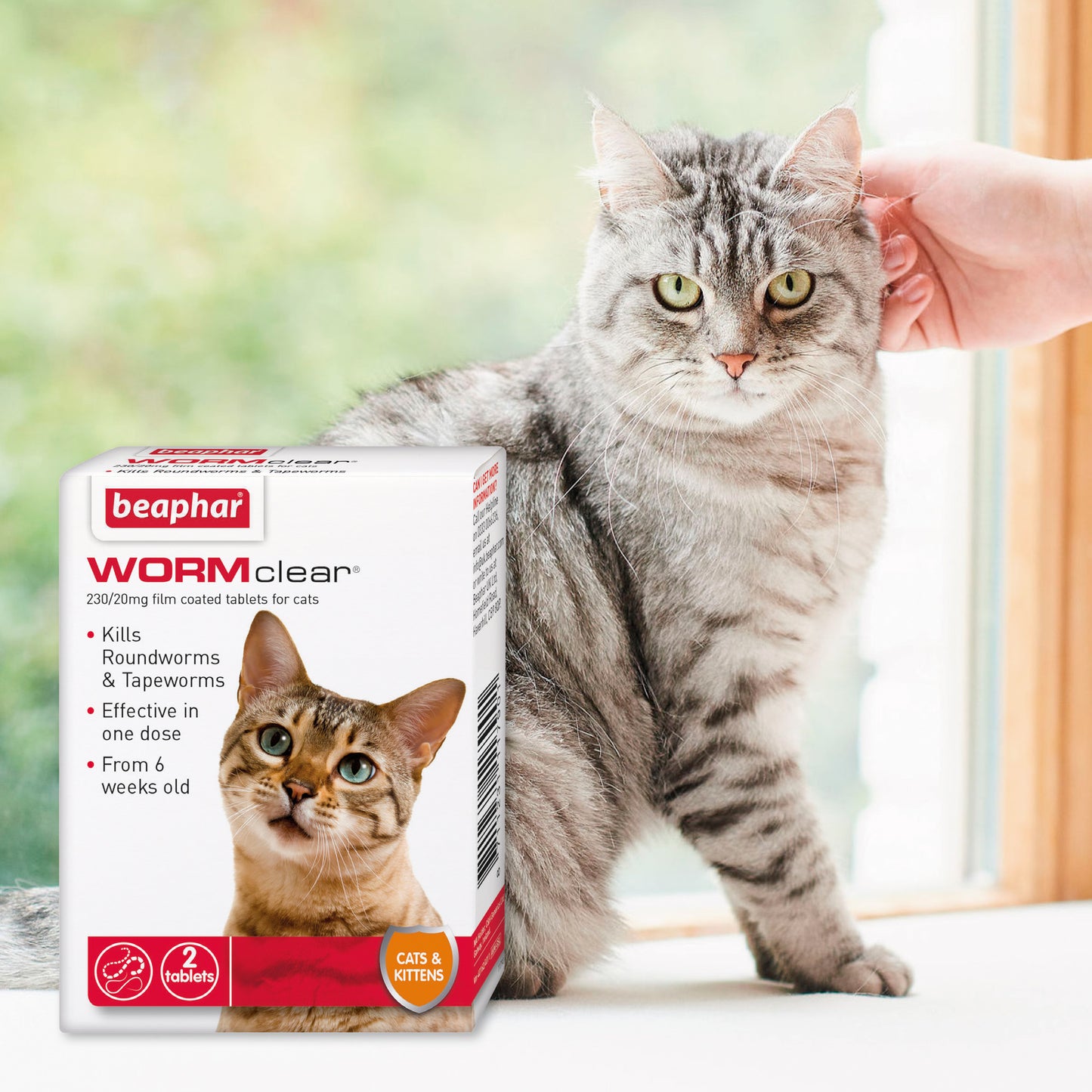 Beaphar Wormclear Cat Tablets 2 Tablets