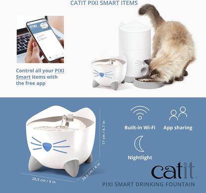 Catit Pixi Stainless Steel Smart Fountain