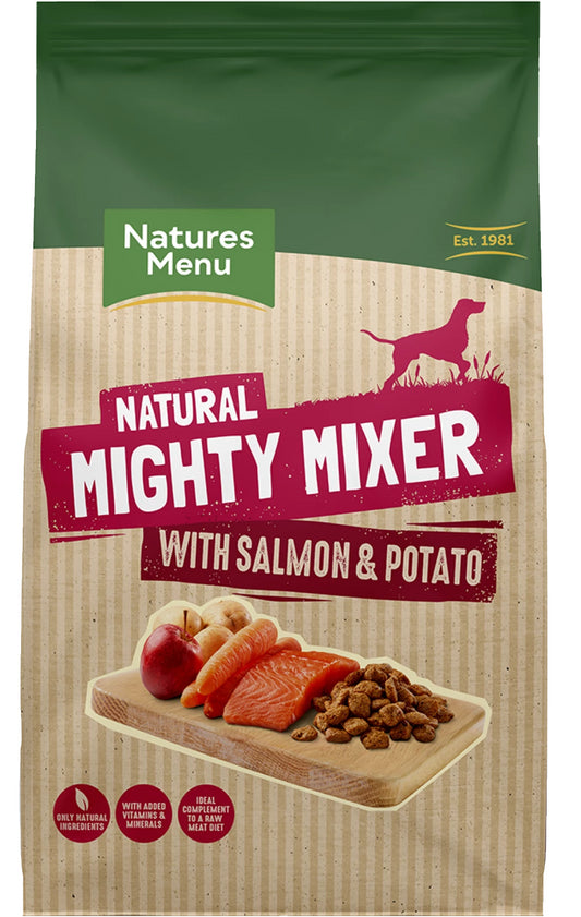 Natures Menu Mighty Mixer With Salmon & Potato 2kg