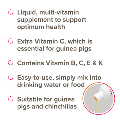 Beaphar Guinea Pig Vitamin Solution 100ml