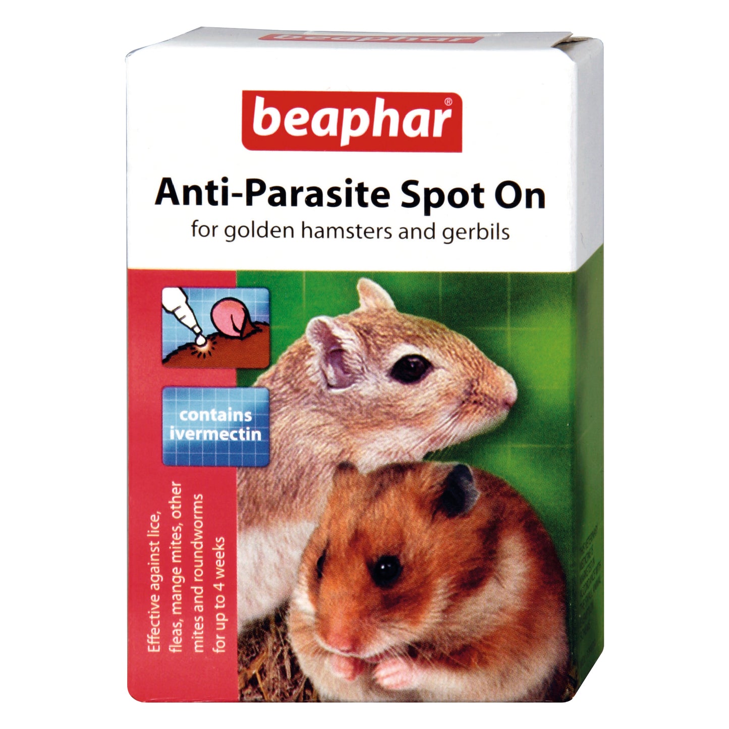 Beaphar Anti-Parasite Spot On Hamsters & Gerbils 50-300g