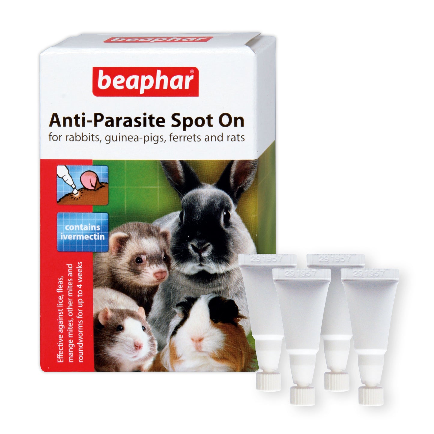 Beaphar Anti-Parasite Spot On Rabbits & Guinea Pigs 300g+