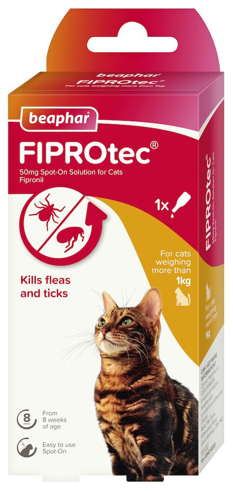 Beaphar Fiprotec Cat 1 Treatment