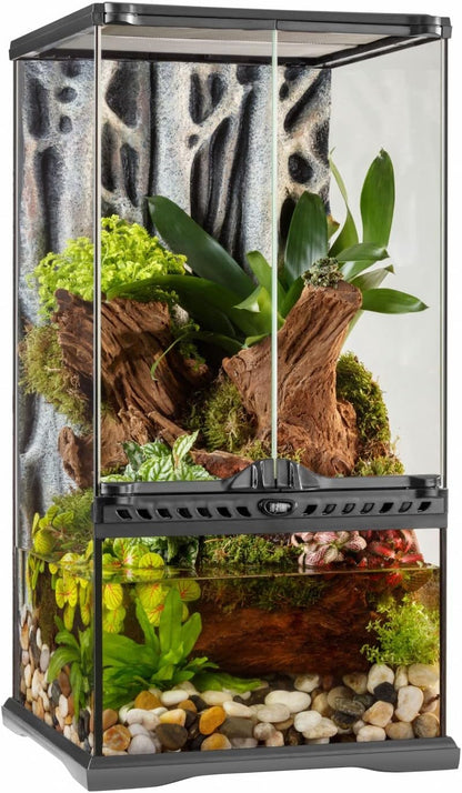Exo Terra Paludarium Mini X Tall 30x30x60 Cm (12"x12"x24")