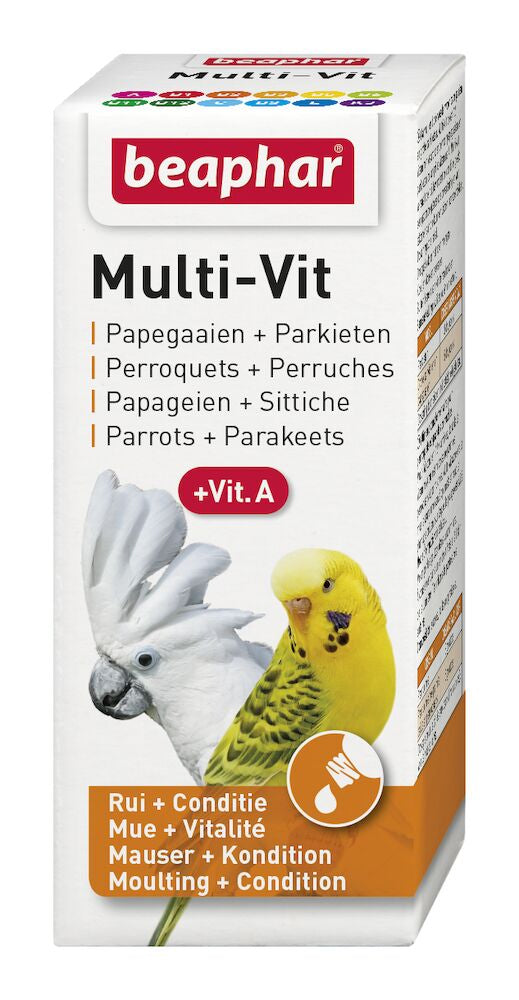 Beaphar Parrot Large Bird Multi Vitamins 20ml