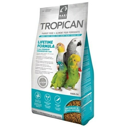 Hari Tropican Lifetime Parrot Granules 4mm 1.8kg 80531