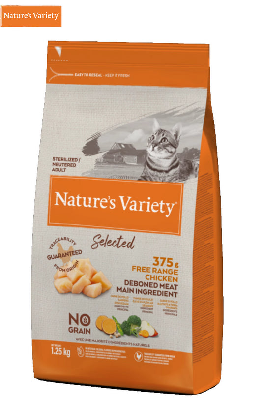 Natures Variety Cat Selection Freeze Dried Chicken 1.25kg