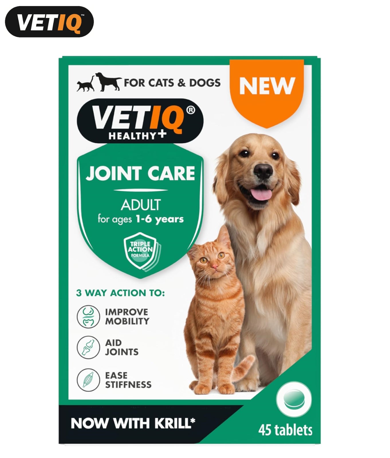 VetIQ Joint Care Adult 45 Tablets