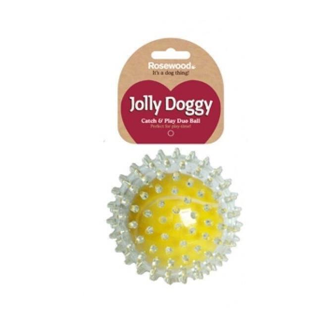 Jolly Doggy Catch N Play Tennis Ball