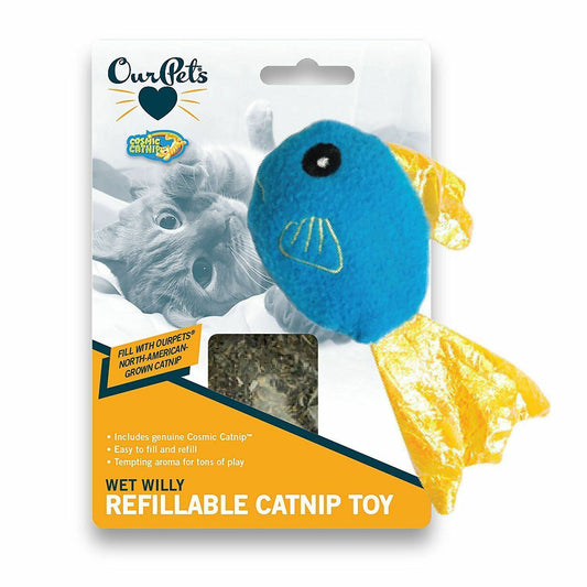 Cosmic Refillable Wet Willy Catnip Toy