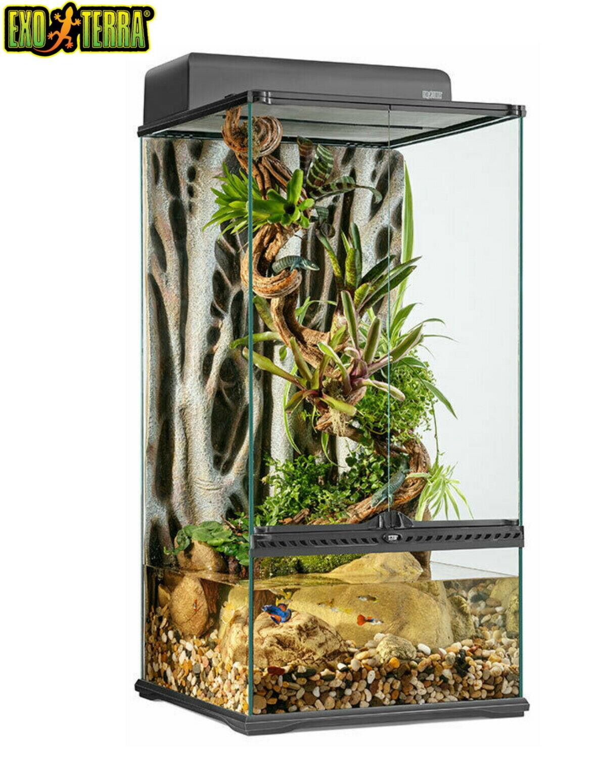 Exo Terra Paludarium Small X Tall 45 X 45 X 90 Cm (18" X 18" X 36")